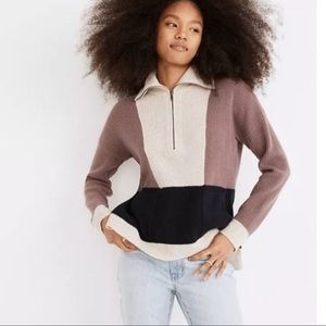 Madewell 1/4 Zip Sweater - Size XXS